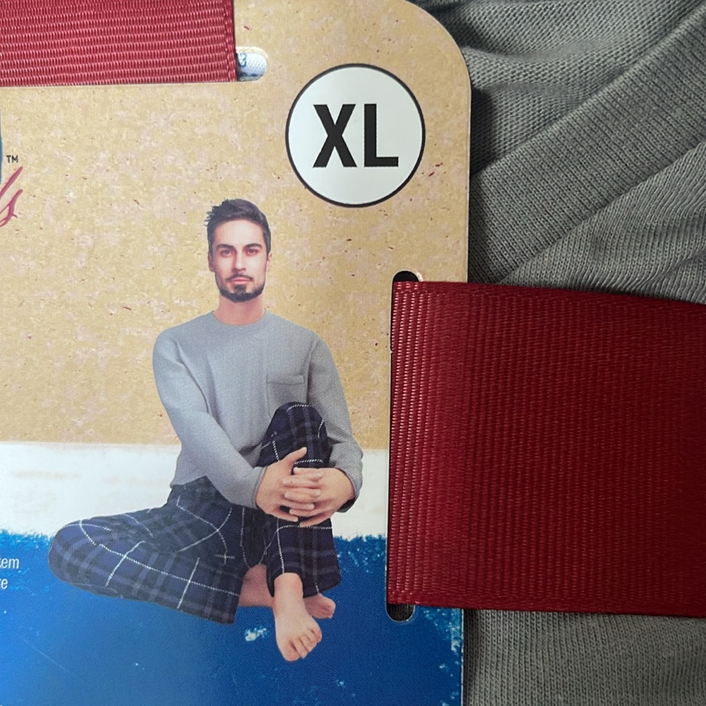 New Men’s Sleep Set Long Sleevetee & Fleece Pants